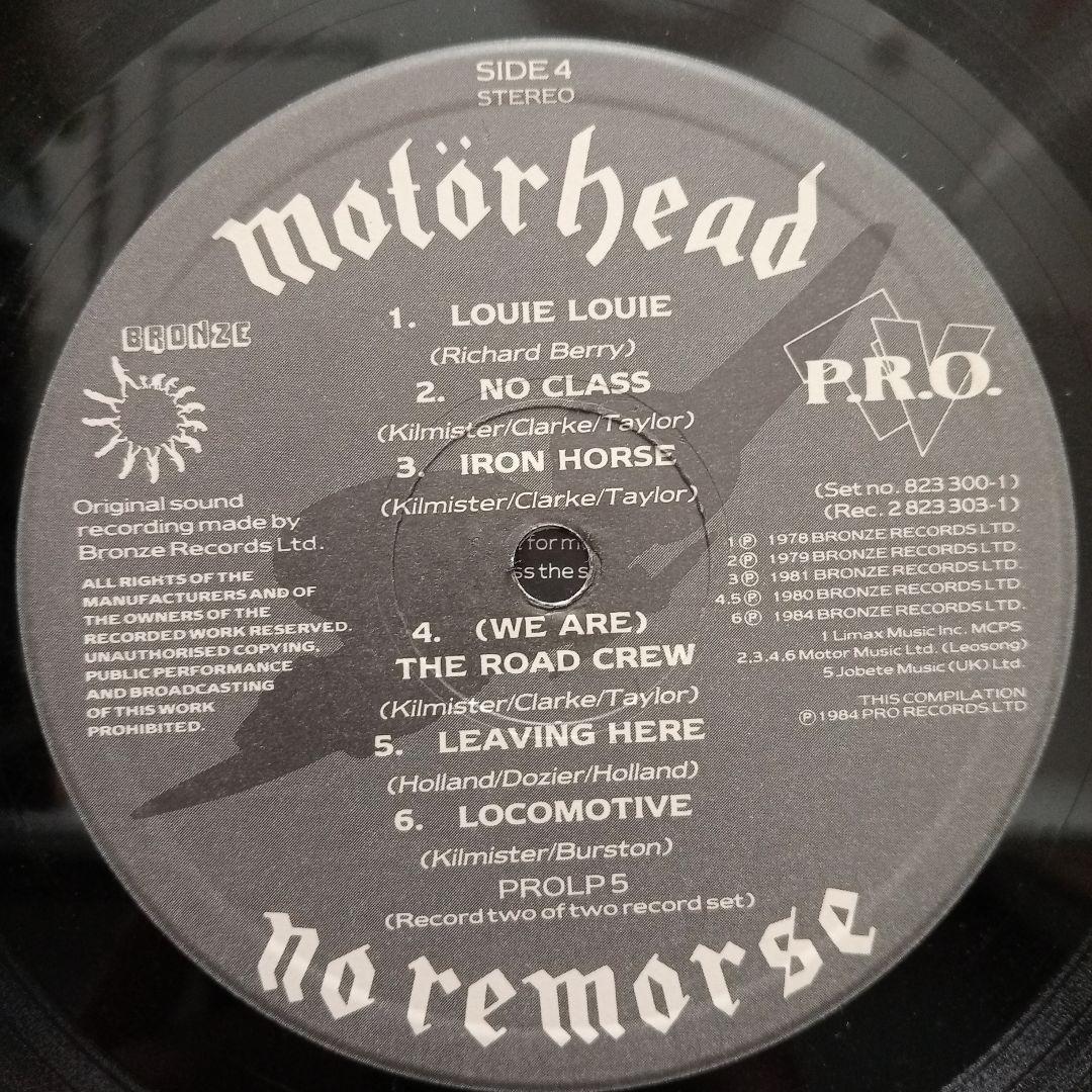 【Leather Sleeve】 Motörhead / No Remorse