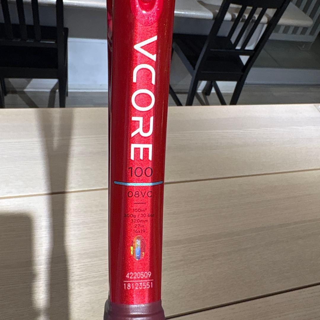【美品】YONEX VCORE 100 ブイコア
