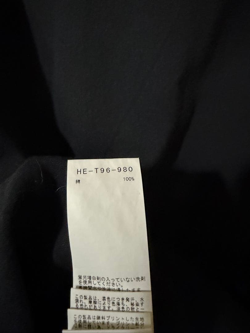ヨウジヤマモト2022AWニューエラ半袖Tシャツyohjiyamamoto