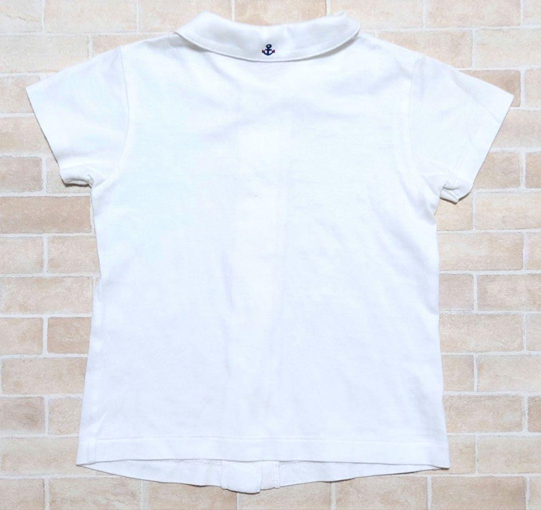 美品　ファミリア　familiar　ジャンパースカート　ブラウス　セット　90