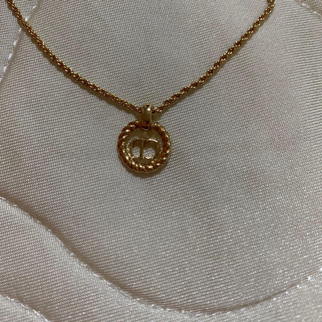 極美品 Christian Dior ディオール ロープデザイン ネックレス