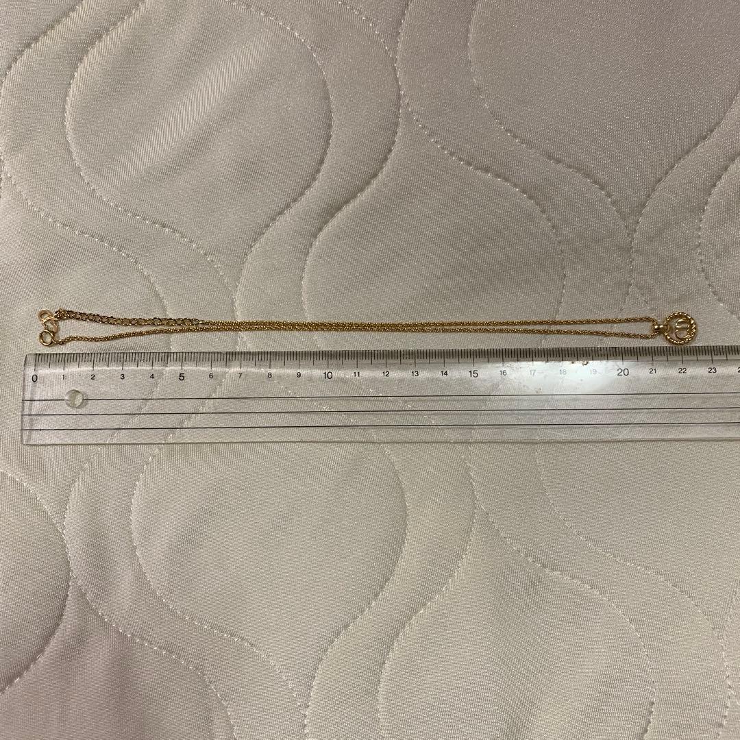 極美品 Christian Dior ディオール ロープデザイン ネックレス