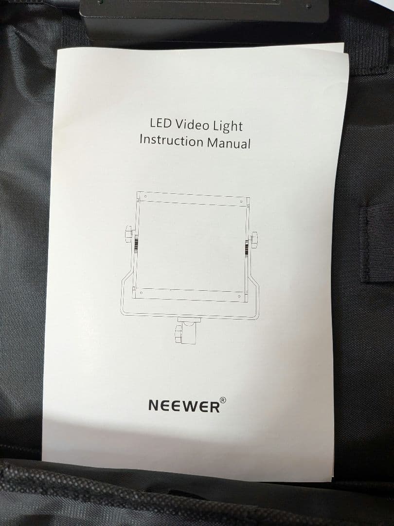 NEEWER 480 LEDビデオライトとスタンドキット 照明撮影用パネルライト