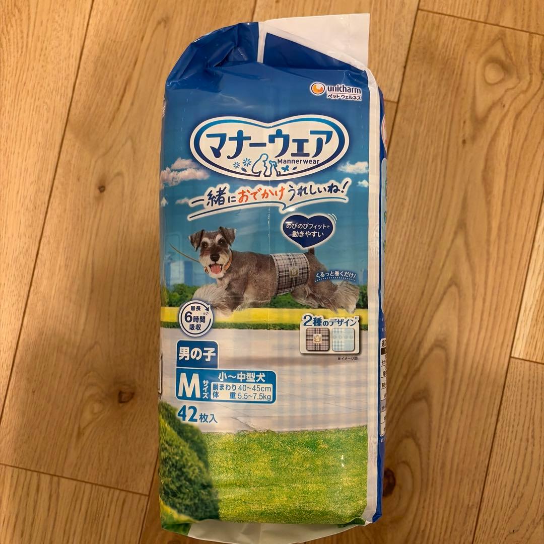 ユニチャーム マナーウェア Mサイズ 42枚入り×4パック