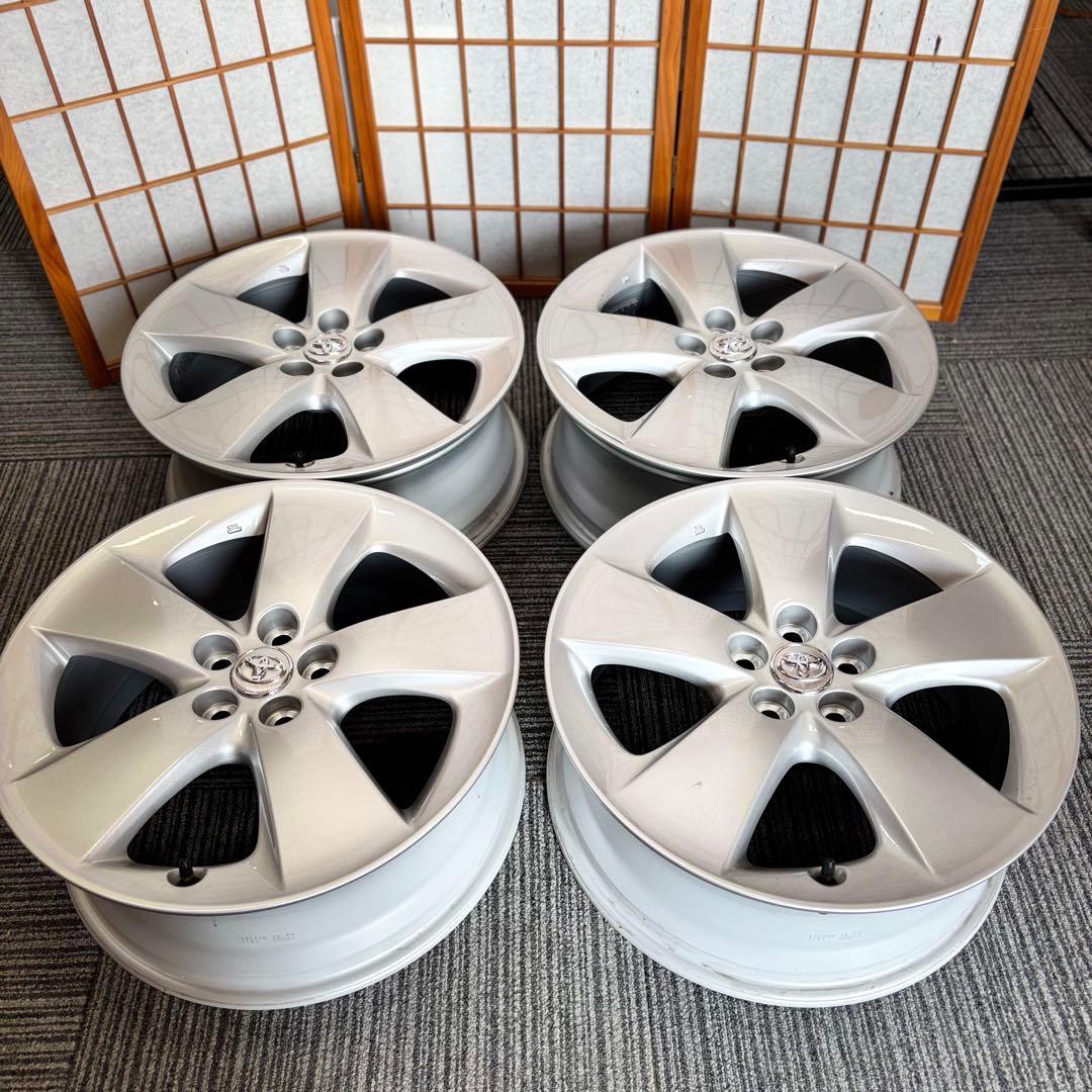 【美品】トヨタ プリウス 30系 純正 アルミホイール 17インチ 7J +50