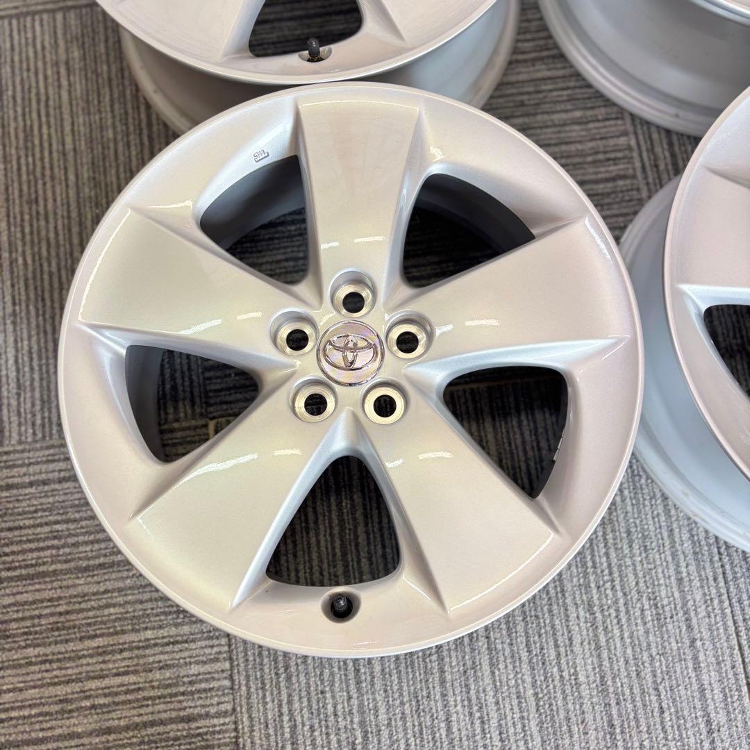 【美品】トヨタ プリウス 30系 純正 アルミホイール 17インチ 7J +50