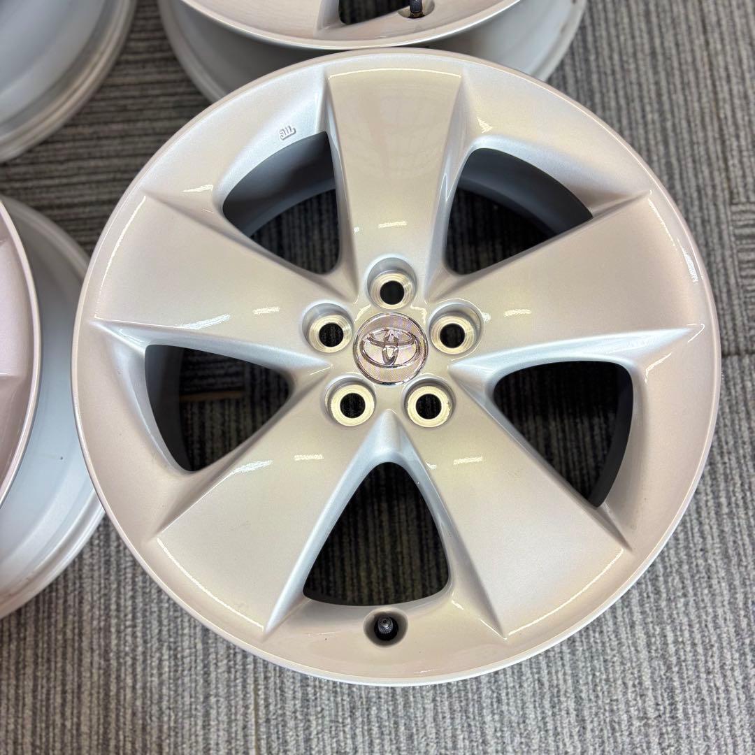 【美品】トヨタ プリウス 30系 純正 アルミホイール 17インチ 7J +50