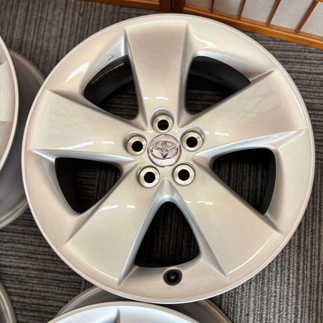 【美品】トヨタ プリウス 30系 純正 アルミホイール 17インチ 7J +50