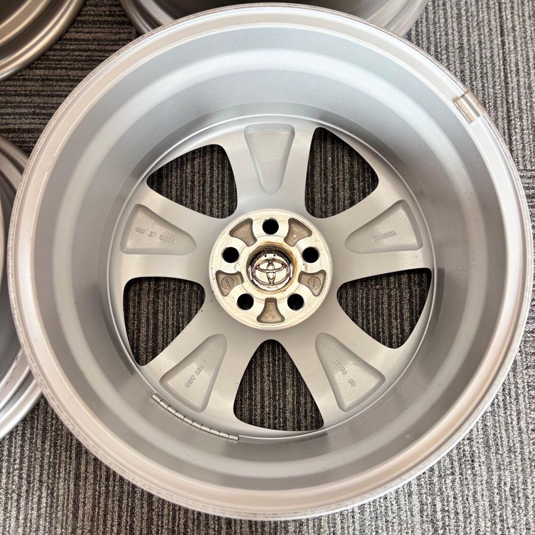 【美品】トヨタ プリウス 30系 純正 アルミホイール 17インチ 7J +50
