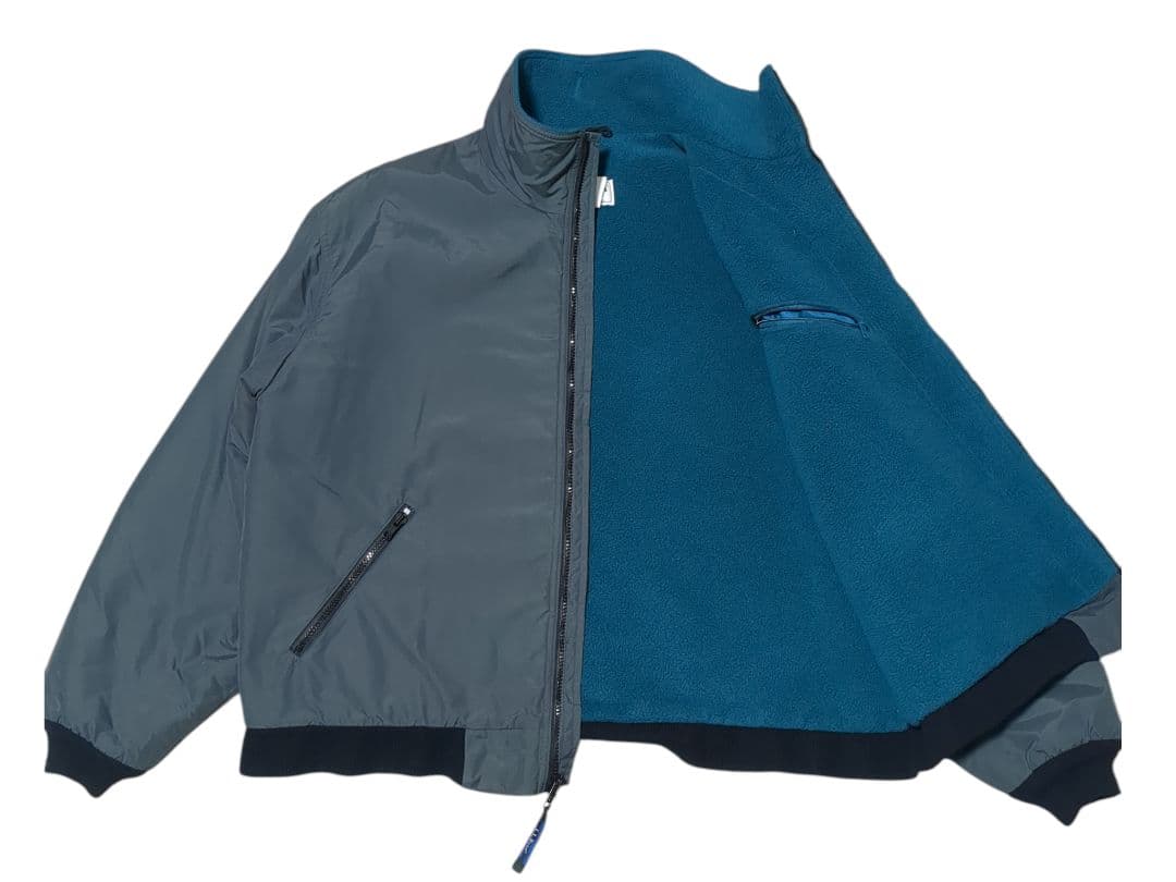 名作 L.L.Bean ウォームアップジャケット グリーン XL相当 裏フリース