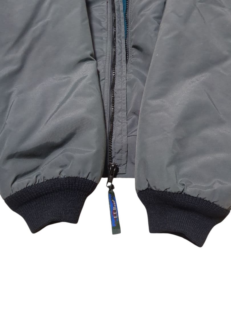 名作 L.L.Bean ウォームアップジャケット グリーン XL相当 裏フリース