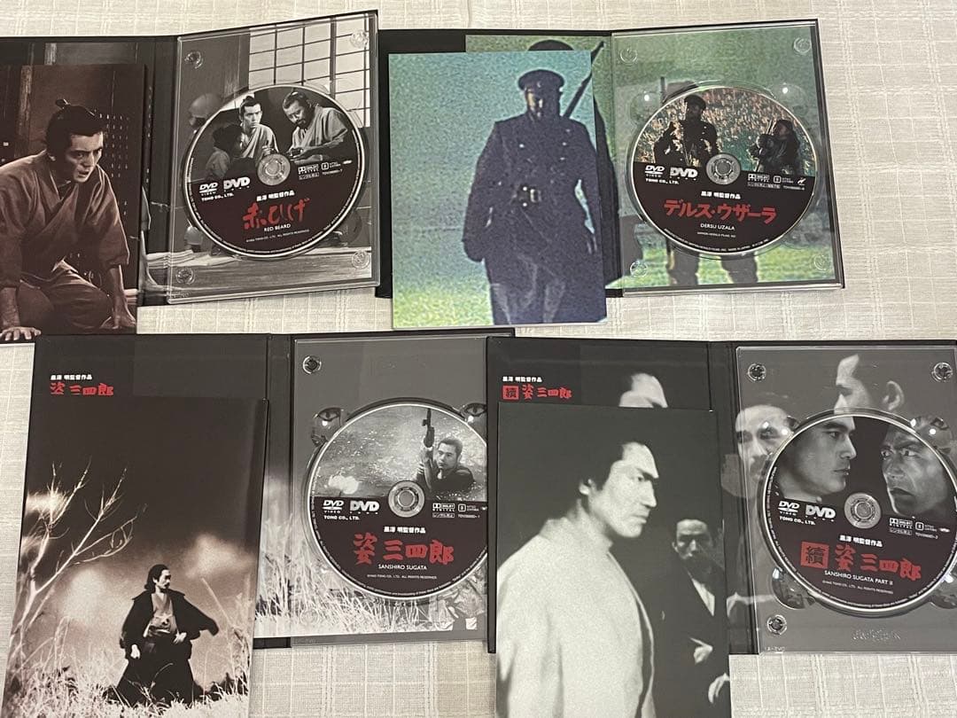 黒澤明 THE MASTERWORKS 1 DVD BOXSET