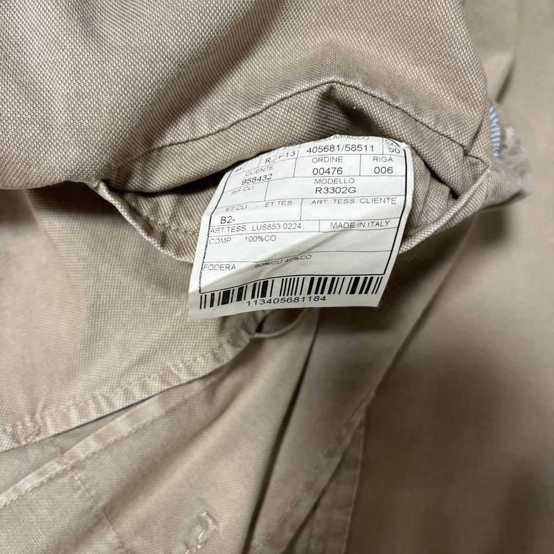 BOGLIOLI ボリオリ COAT テーラードジャケット ベージュ 44 S