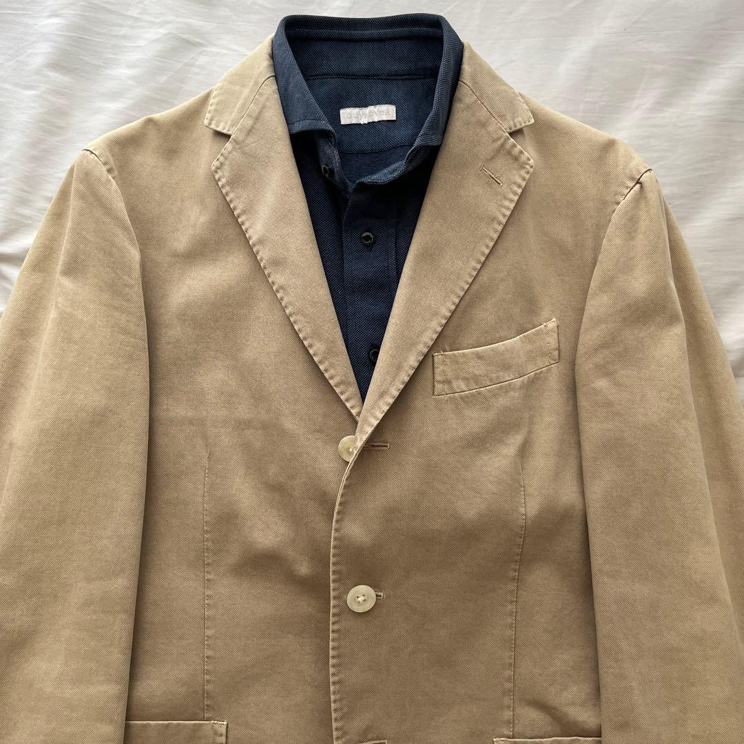 BOGLIOLI ボリオリ COAT テーラードジャケット ベージュ 44 S