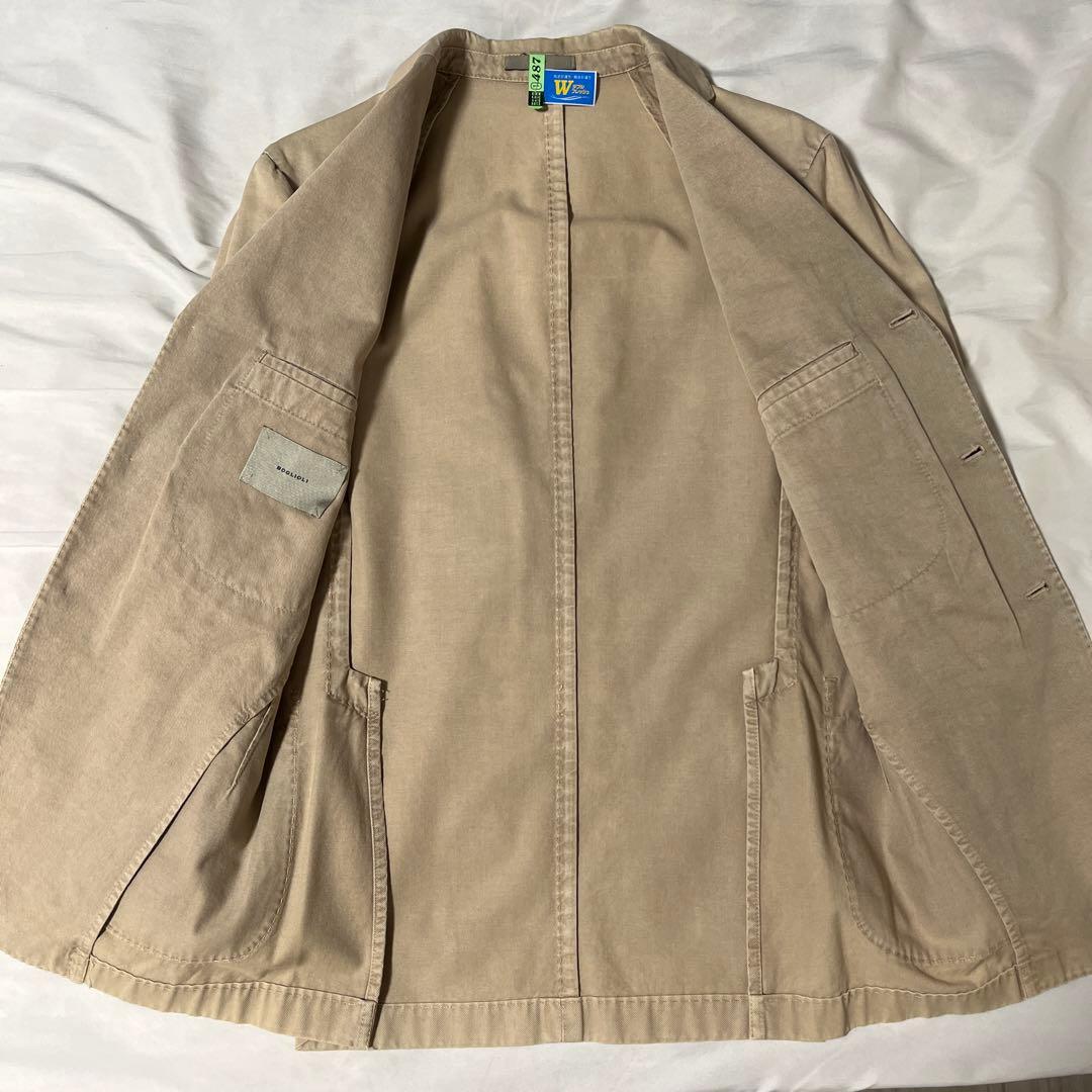 BOGLIOLI ボリオリ COAT テーラードジャケット ベージュ 44 S