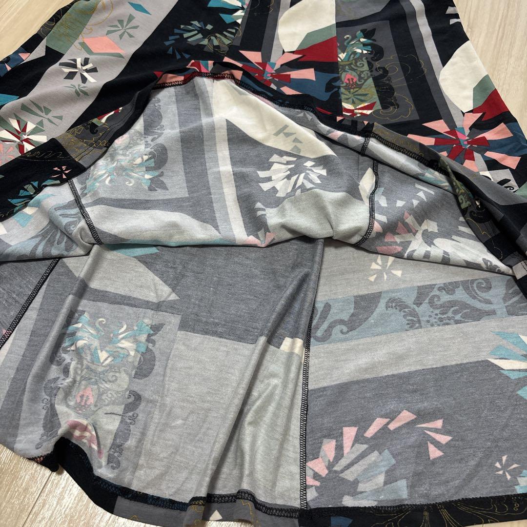 希少 ケンゾー KENZO 総柄 フレアロングスカート　M ヴィンテージ 花