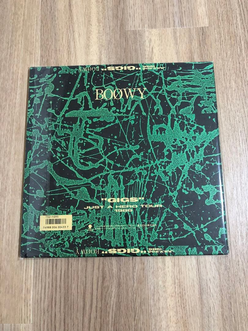 BOØWY GIGS 限定盤 氷室京介 布袋寅泰 松井常松