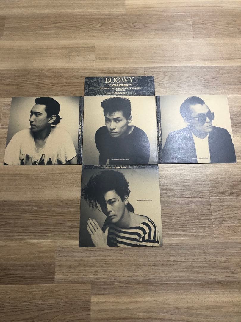 BOØWY GIGS 限定盤 氷室京介 布袋寅泰 松井常松