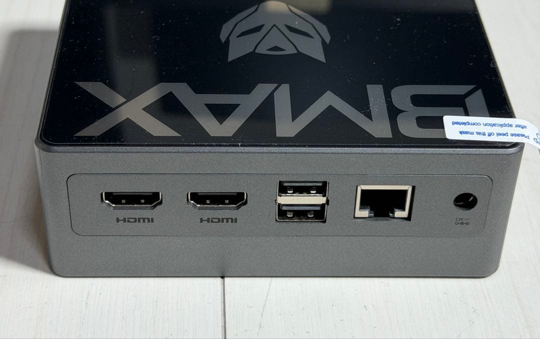 ミニPC BMAX B4Plus 【Intel N100】【SSD 512GB】