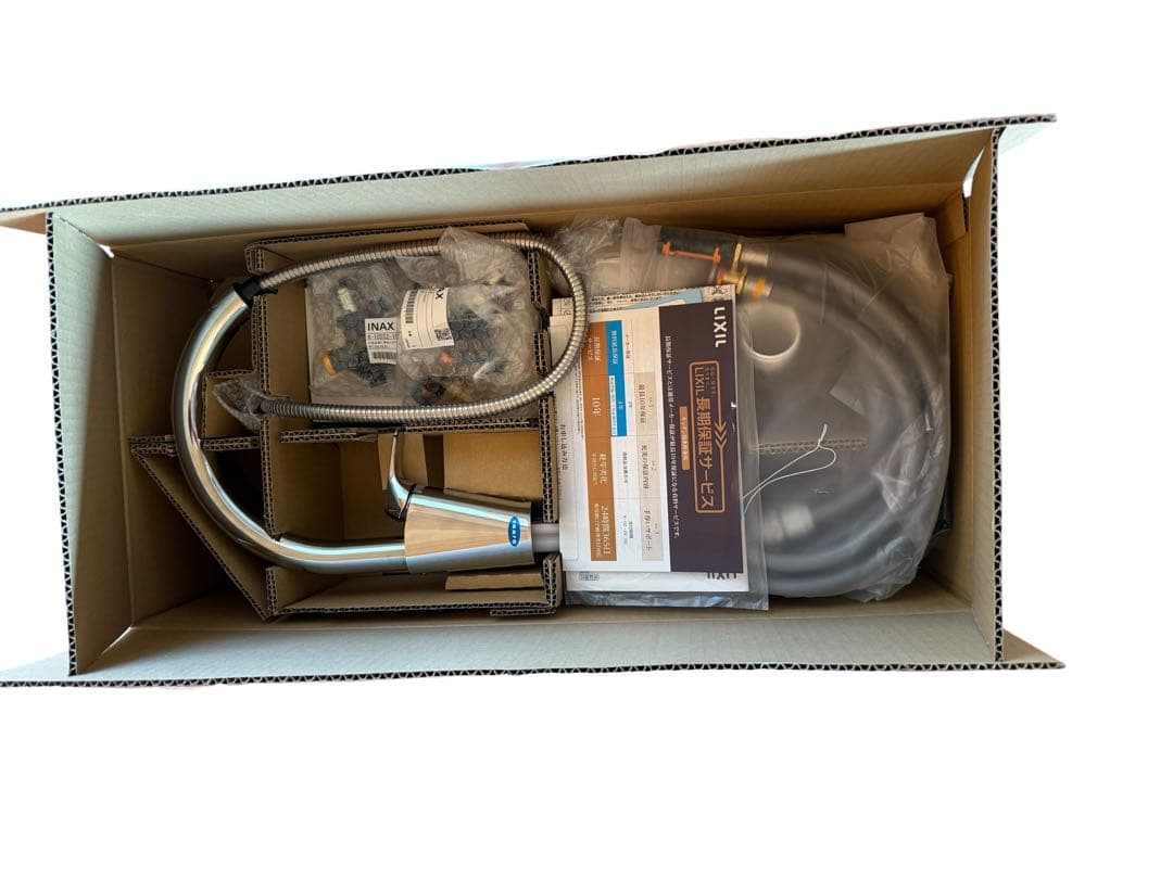 LIXIL INAX リクシル タッチレス水栓　JF-NAB464SYX(JW)