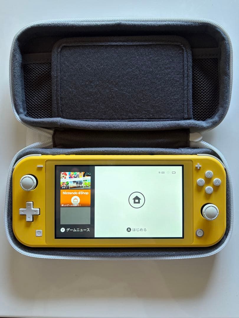 Nintendo Switch Lite イエロー 本体とケース付き