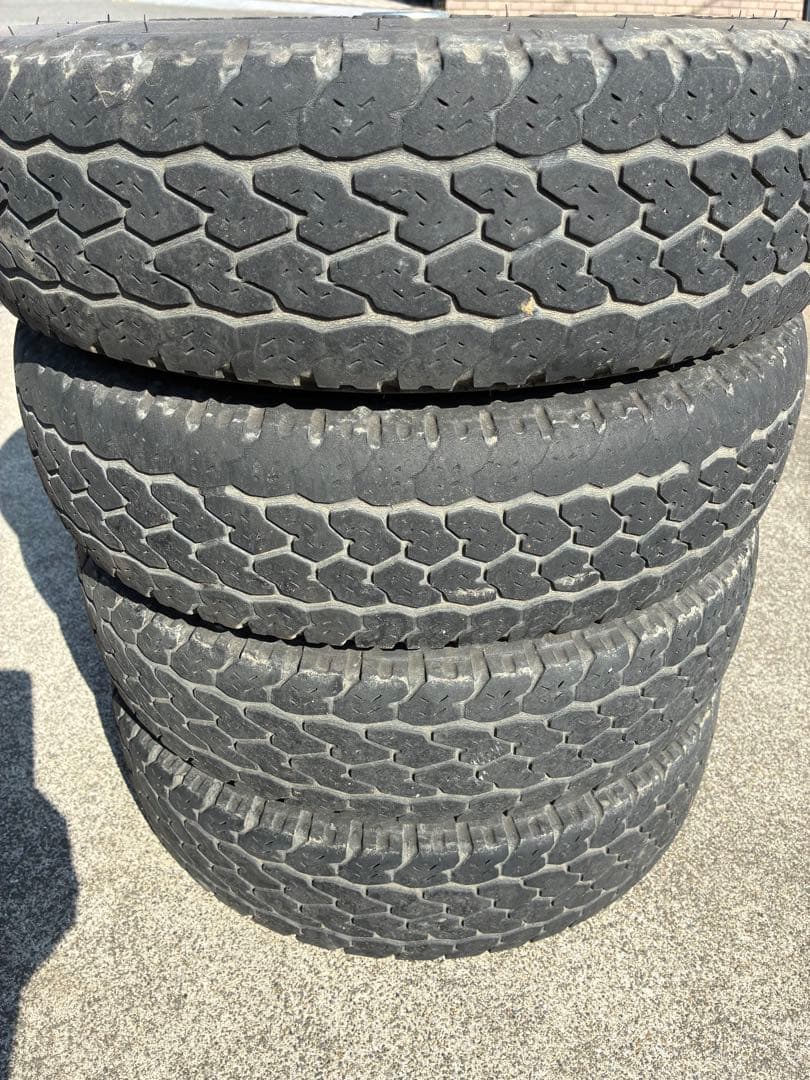 ✳️ホンダ純正 アクティスチールホイール 4本セット 12Х3.5J タイヤ山なし