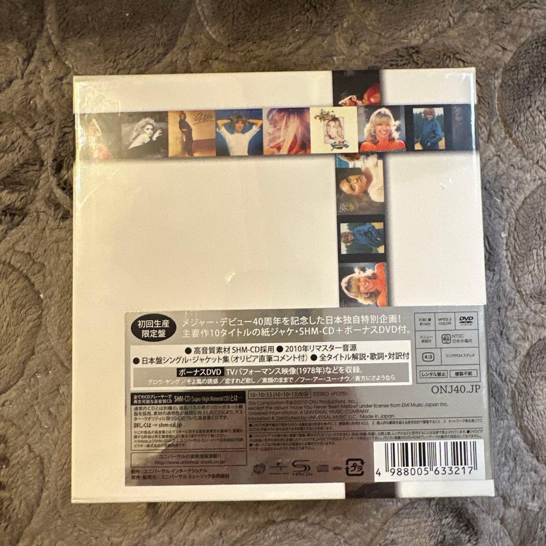 初回生産限定　オリビアニュートンジョン~40周年記念コレクション (DVD付)