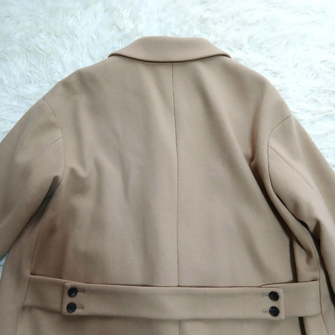 【23区】ソフトコンプレストスムースコート　チェスターコート ベージュ