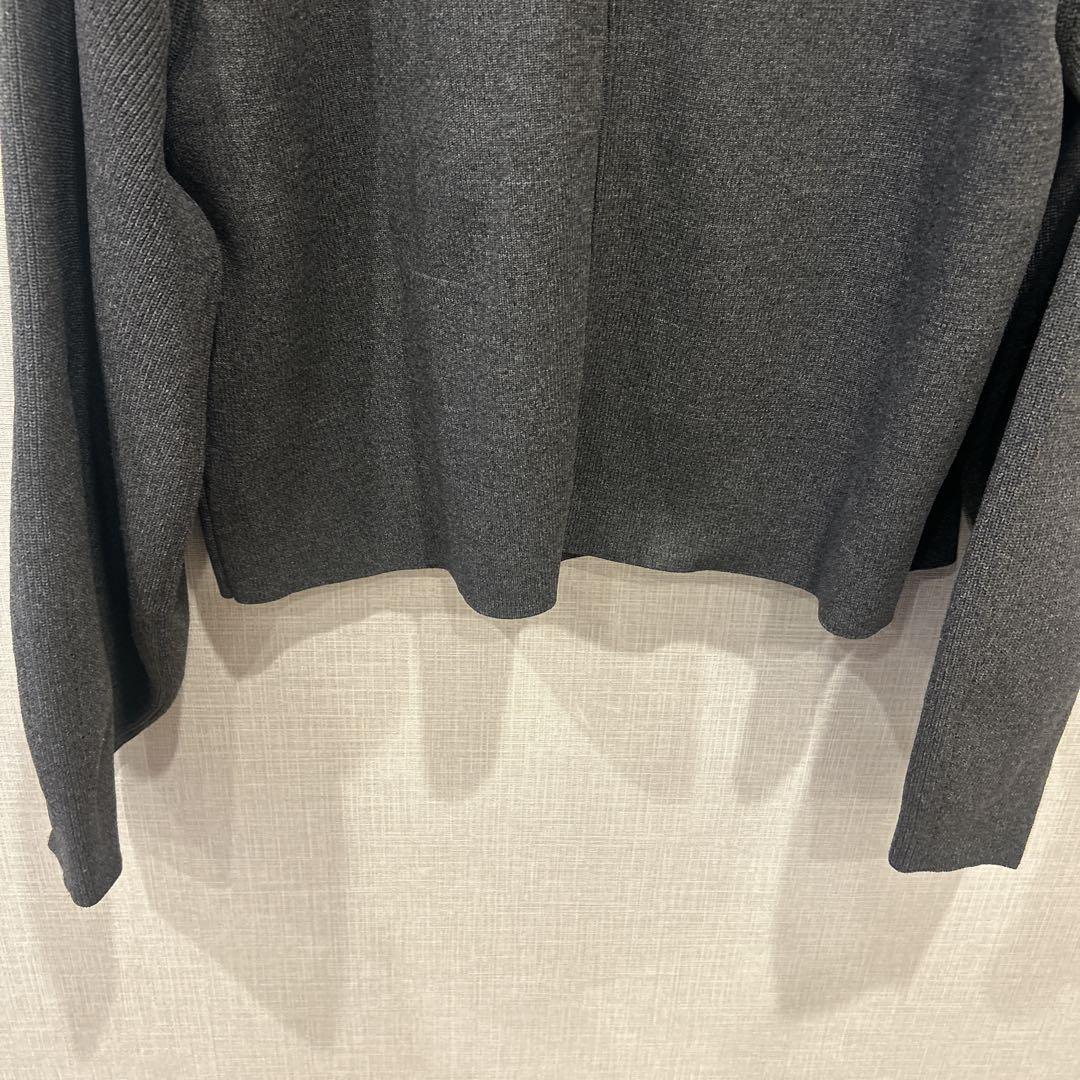 人気美品✨アダムエロペ［サステナブル】BIGボタンニットカーディガン