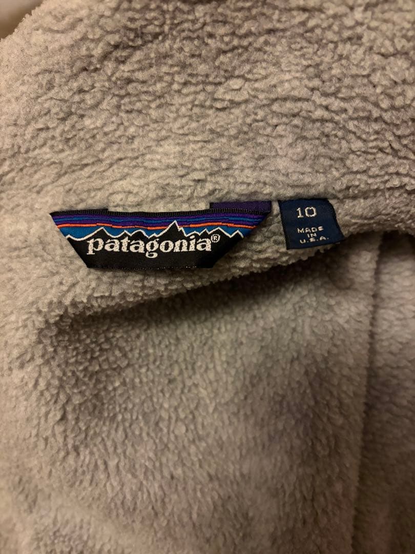 patagonia フリース裏地 ジャケット M 青