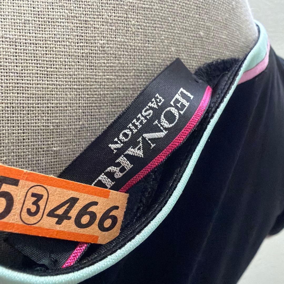 LEONARD ブラックワンピース サイズ2