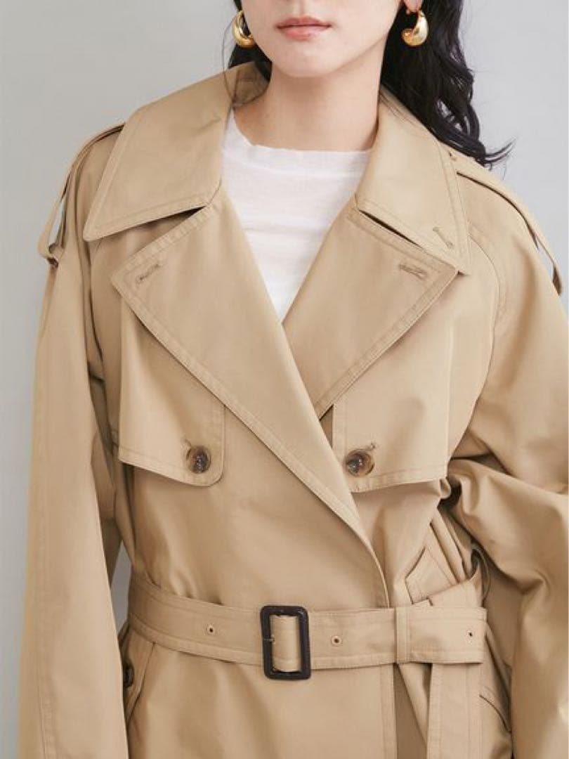 Mila Owen 即完売　ショートトレンチコート