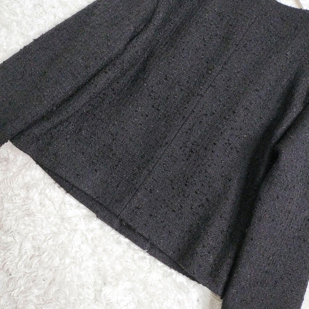 人気完売品✨ドレステリア　現行　ノーカラー　ジャケット　モヘヤ　金ボタン