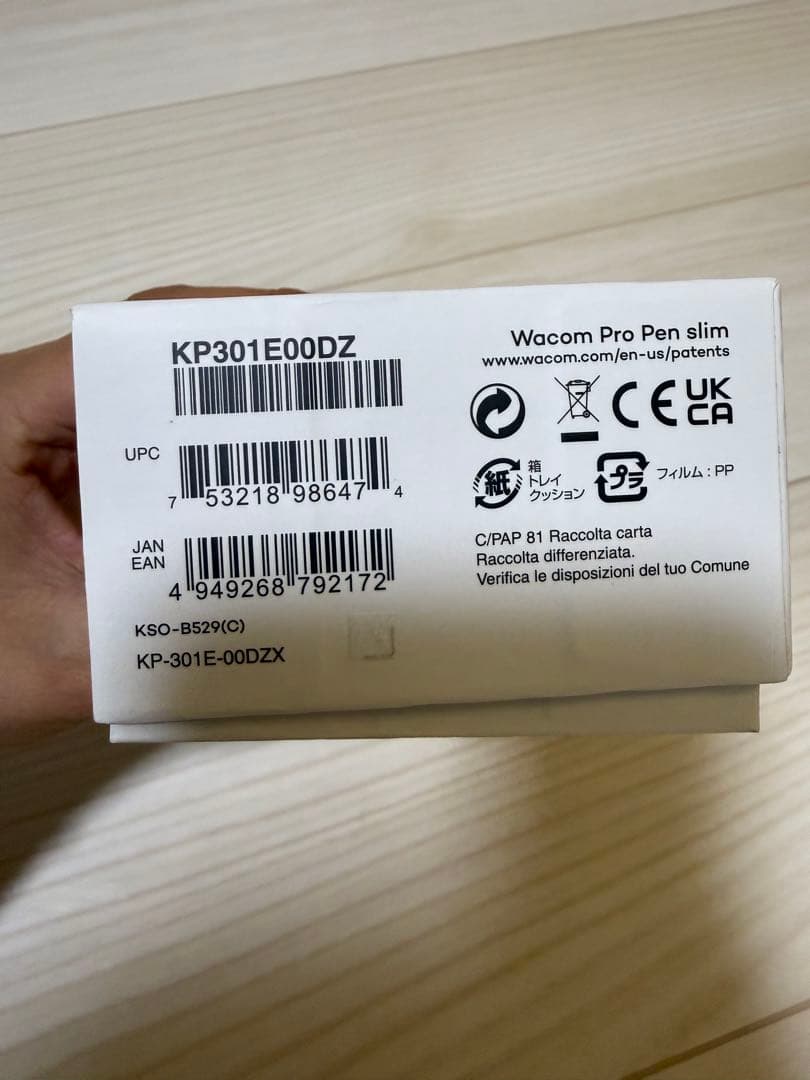 液タブ・ペンタブ WACOM Pro Pen Slim KP301E00DZ