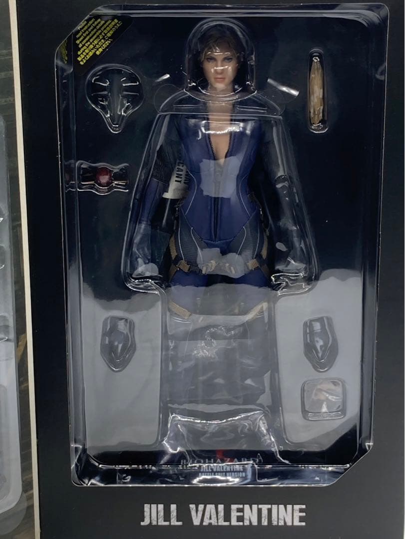 【未開封】 ホットトイズ ジル・バレンタイン 1/6 バトルスーツ版