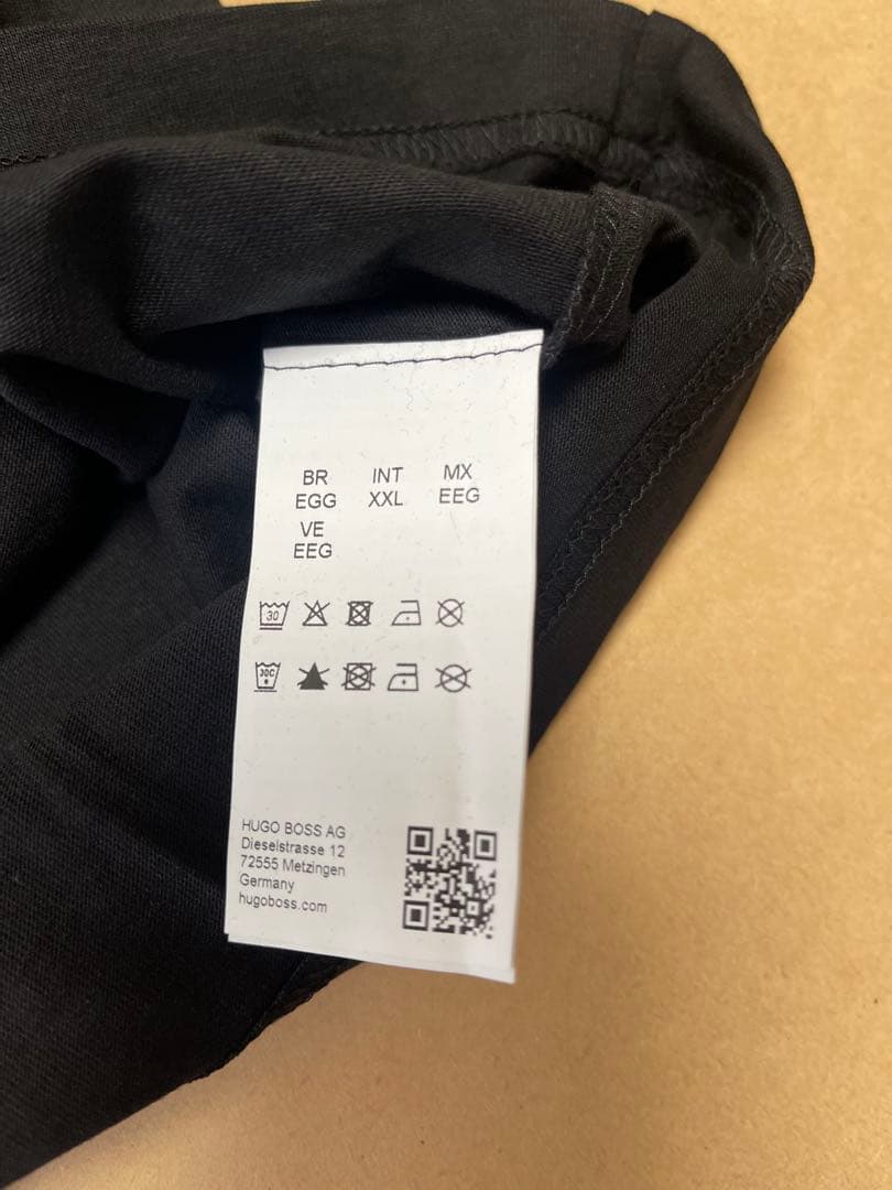 BOSS ブラック Tシャツ Size XXL