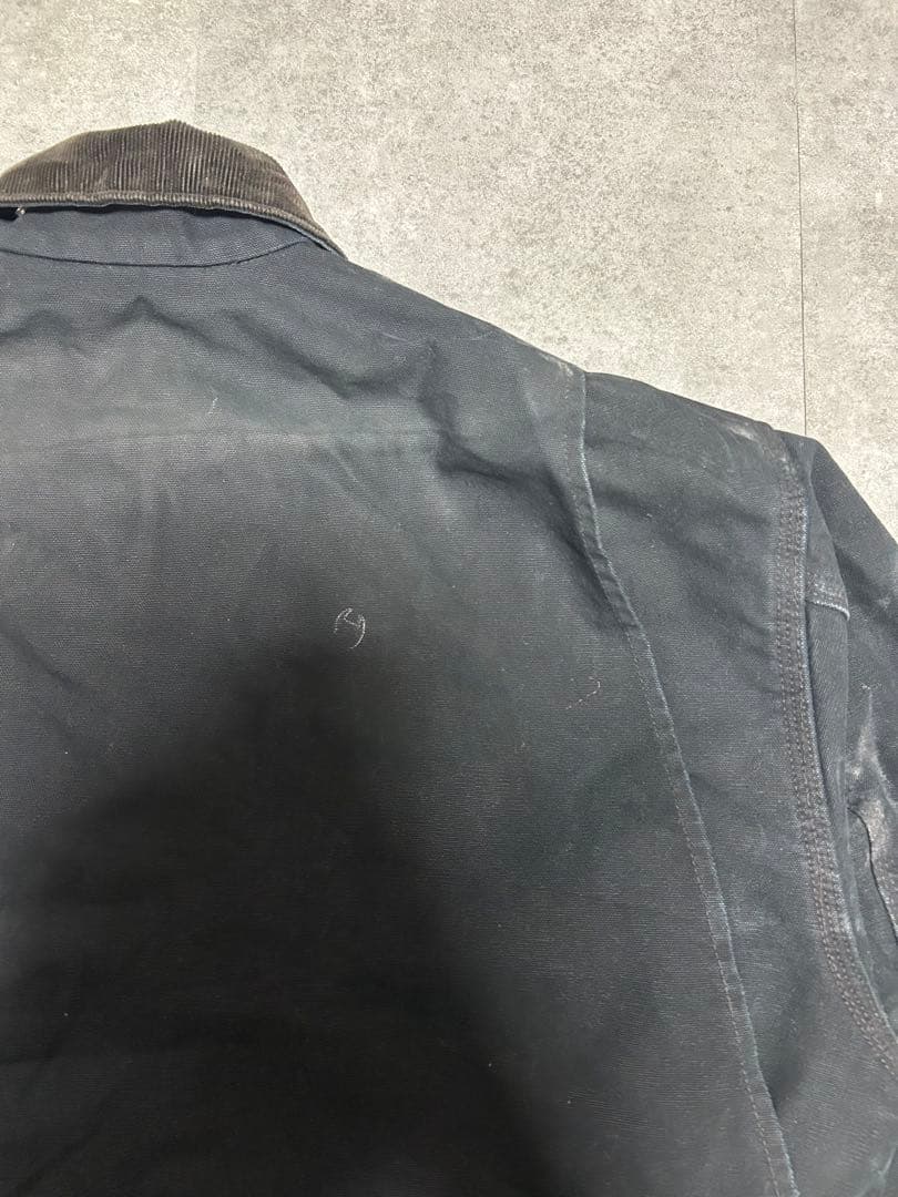 Carhartt デトロイトジャケット　ブラック　ブランケット　J001BLK