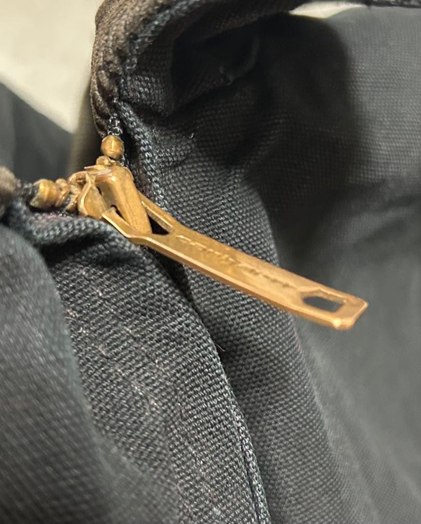 Carhartt デトロイトジャケット　ブラック　ブランケット　J001BLK