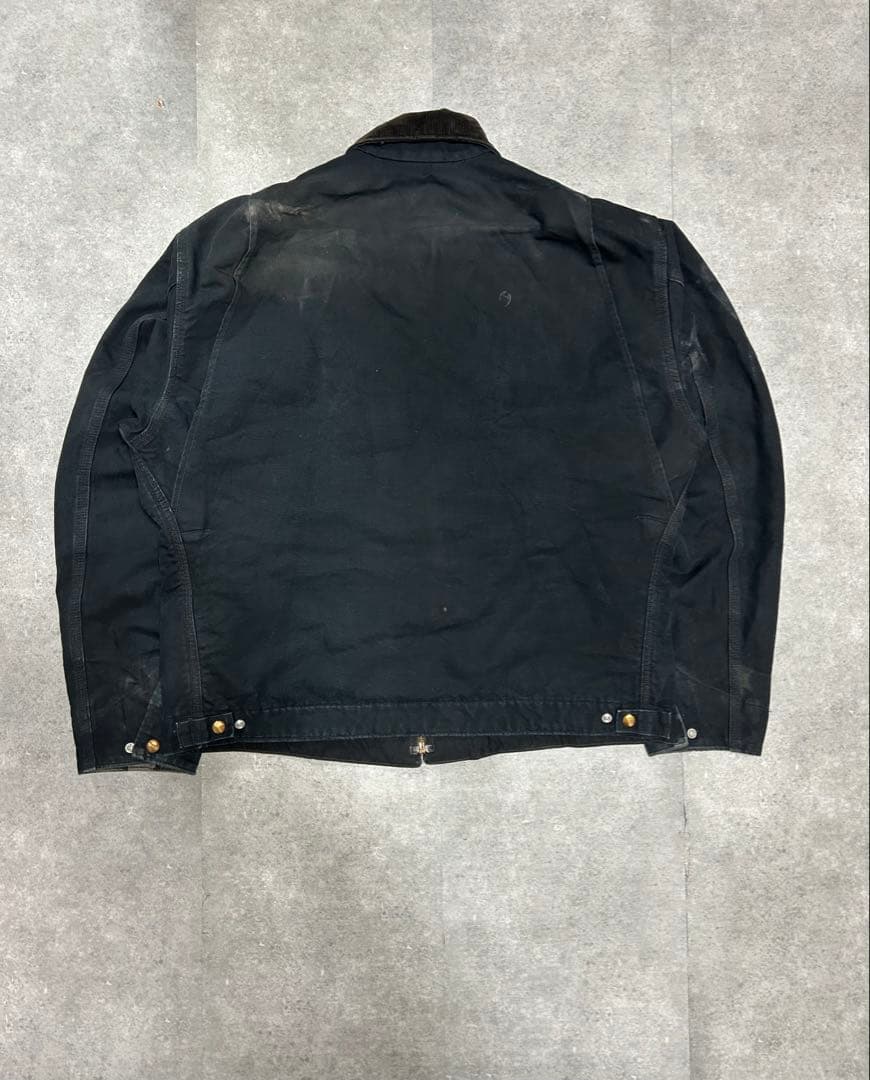 Carhartt デトロイトジャケット　ブラック　ブランケット　J001BLK