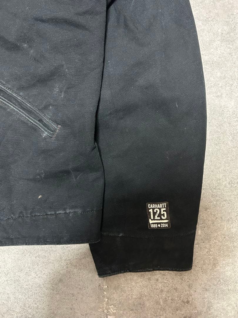Carhartt デトロイトジャケット　ブラック　ブランケット　J001BLK