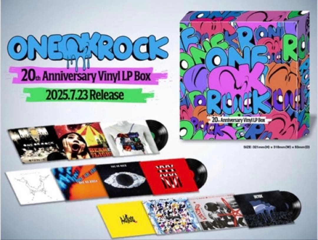 ONE OK ROCK 20th LP BOX11枚組