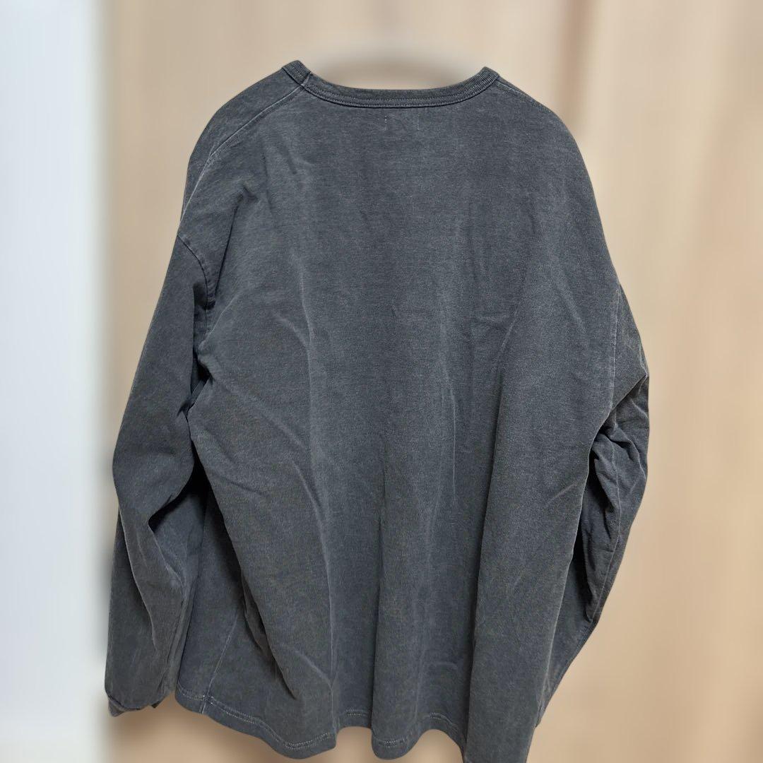 トップス FOUNDOUR LONG SLEEVE FADE TEE SHIRT