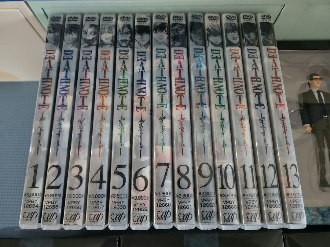 デスノート アニメ DVD 13巻フィギュア6個セット