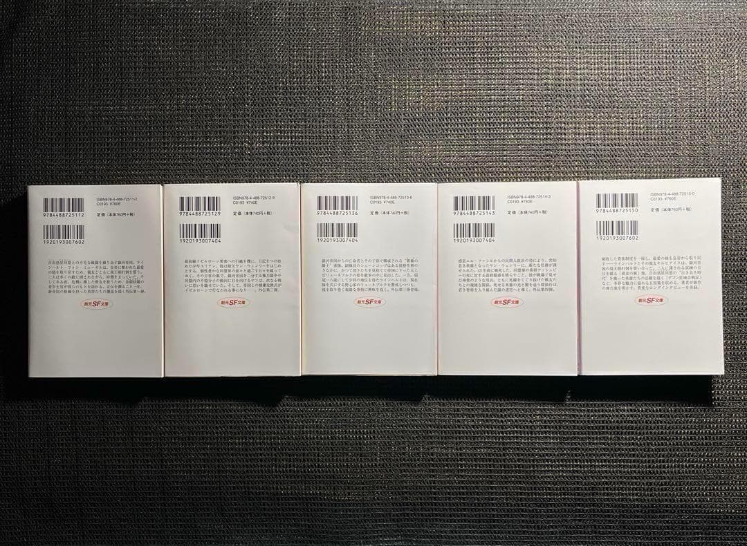 銀河英雄伝説　1-10巻　外伝1-5巻　全15冊セット　創元SF文庫