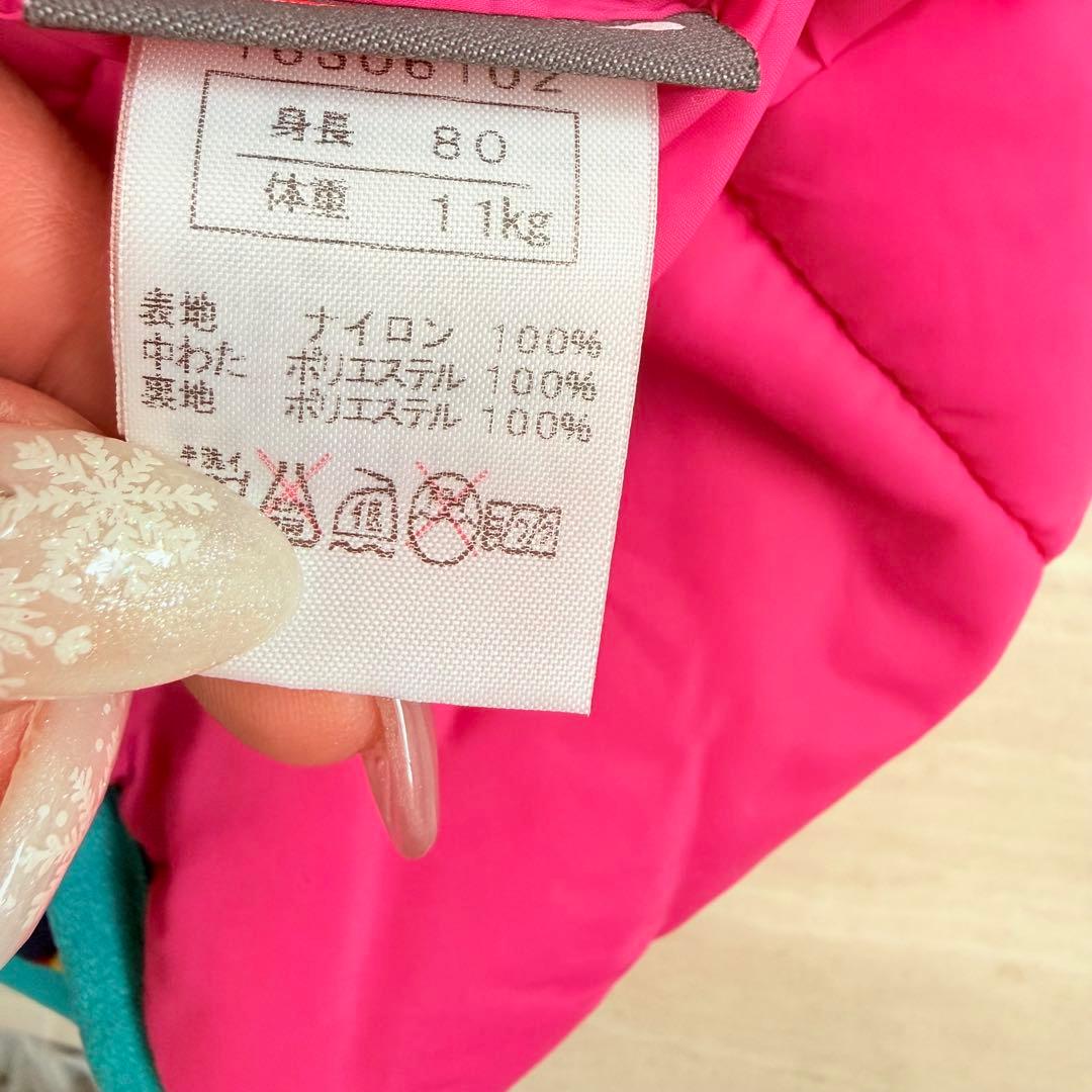 m*様 【美品】ヒステリックミニ «80» 総柄 リバーシブル ダウン アウター