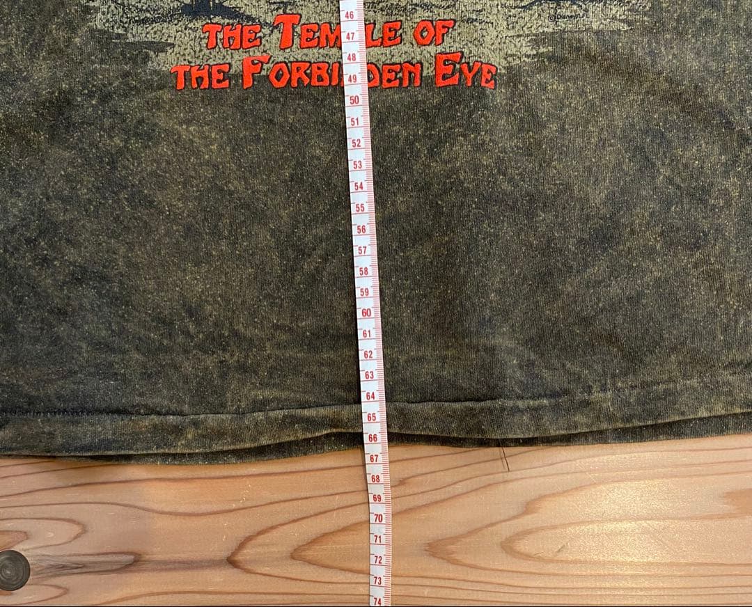 ヴィンテージ品　アメリカ製　インディアナ・ジョーンズ Tシャツ　ディズニー古着