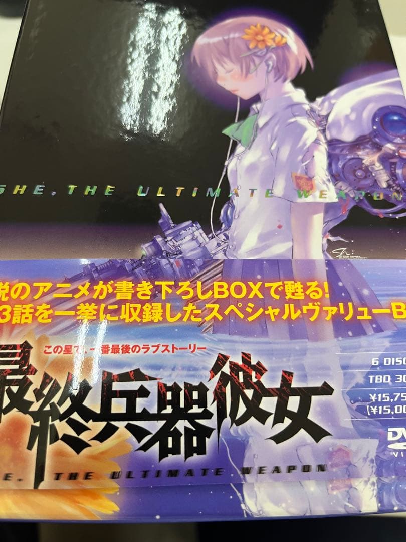 最終兵器彼女　全巻　dvd box + ova セット