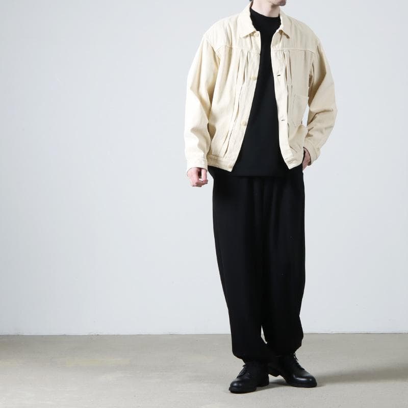 ポ*ー様 美品 コモリ シルクネップ TYPE -1ST Ecru サイズ3