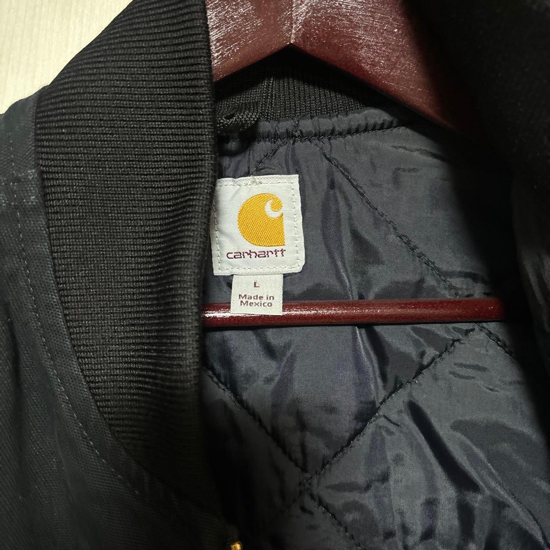 00s Carhartt ダッグベスト　ブラック　v-01