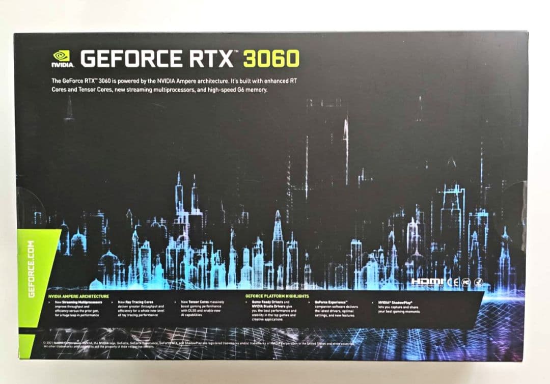 【VRAM12GB】玄人志向 RTX 3060 12GB